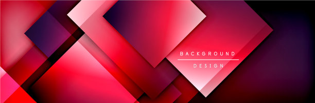 正方形形状构成几何抽象图片下载