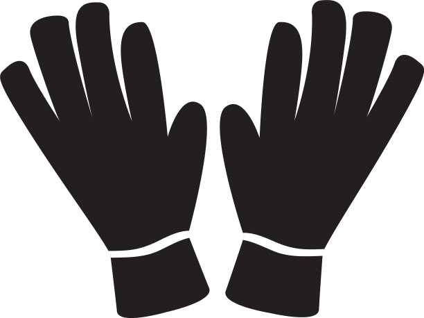 孤立的手套图片图片下载