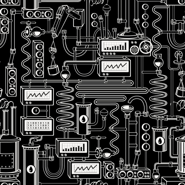 无缝模式上的主题是石油工业图片下载