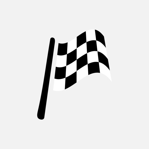 赛车的旗帜图片下载