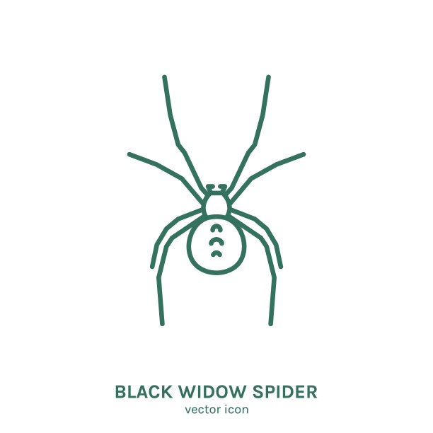 昆虫矢量图标图片下载