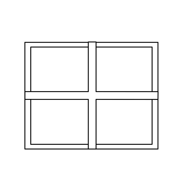 孤立窗口向量设计图片下载