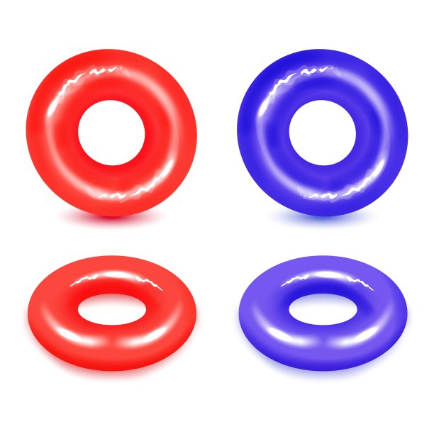 特写：红色和白色背景图片下载