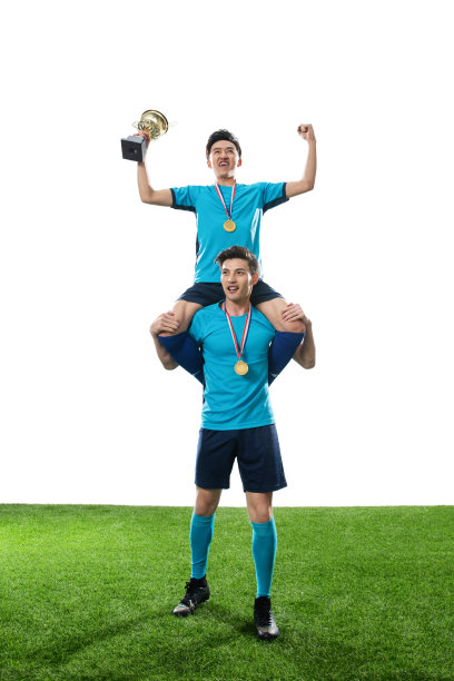 足球运动员欢呼获奖图片下载