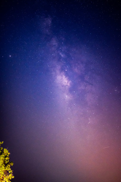 夜空中的银河图片下载