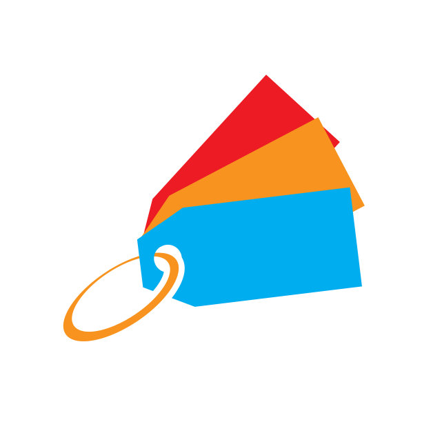 创意票务折扣券Logo图标图片下载