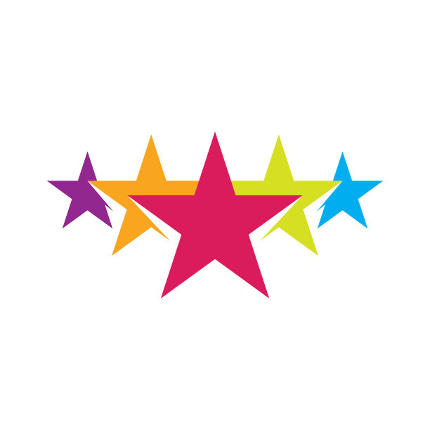 五星级标志设计图片下载