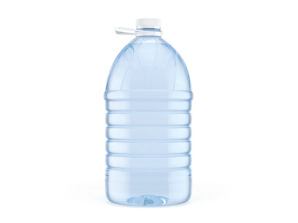 5L塑料瓶装水，白色瓶盖图片下载