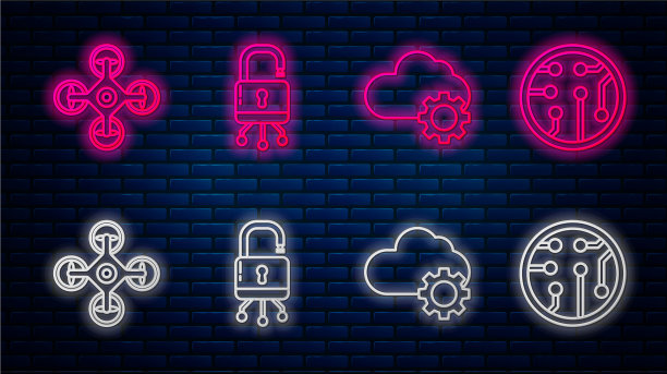 在数字电路板云上设置线锁图片下载