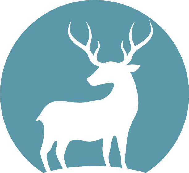 鹿预展标志图片下载