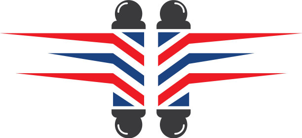 理发杆设置标志插图图片下载