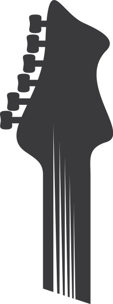 吉他的标志图片下载