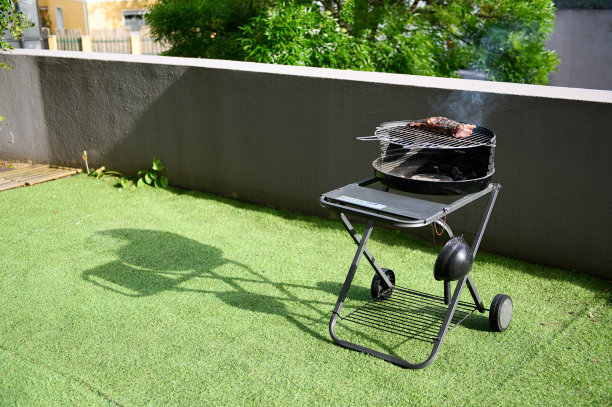 露天烧烤。暑假。图片下载