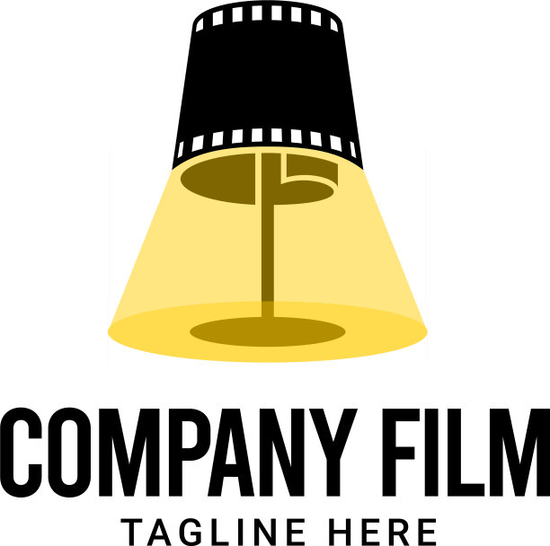 夜灯贴膜厂标志设计贴膜带图片下载