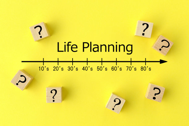 问号和生活规划形象图片下载