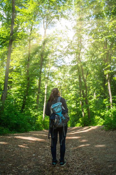 徒步旅行和亲近大自然图片下载