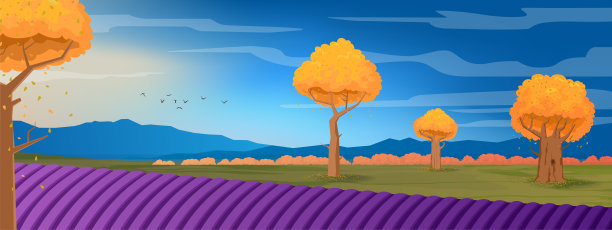 春天的田园风光图片下载