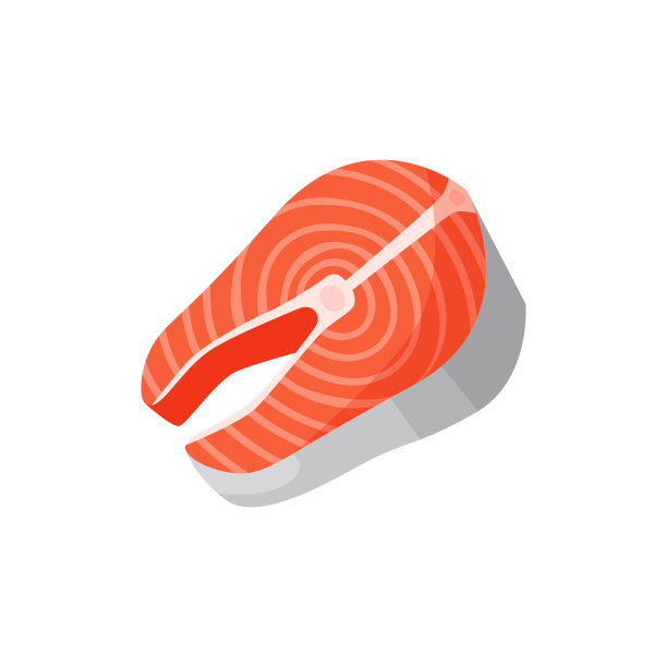 红鳟鱼插图图片下载