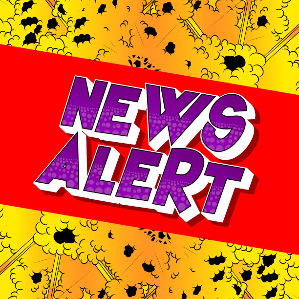 新闻提示-漫画风格的词图片下载