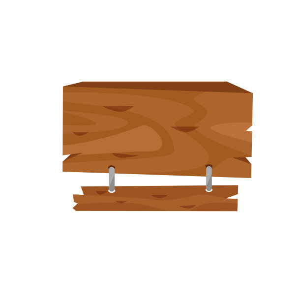 复古木横幅插图图片下载