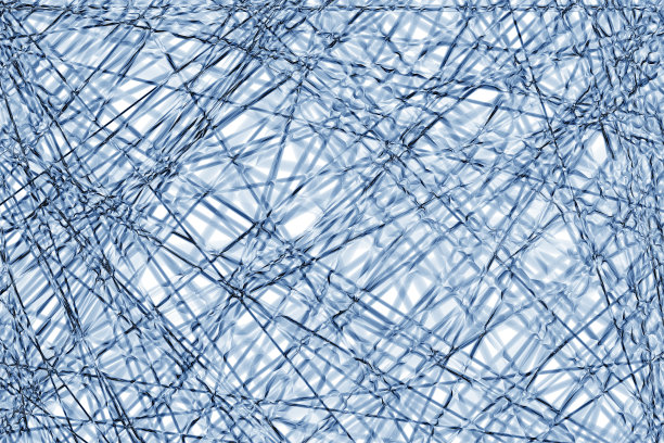 管子、线或线的抽象背景或结构。手工制作的插图或图片，颜色为蓝色、淡紫色和紫色，背景为白色图片下载