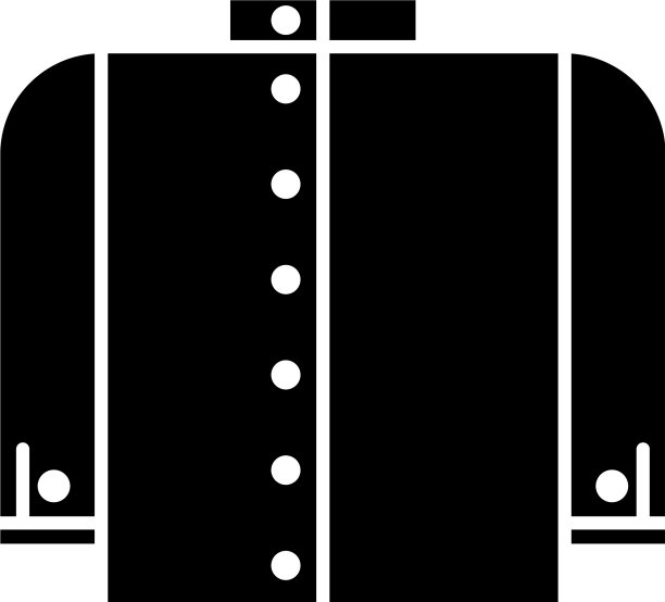 黑色t恤图标孤立在白色背景图片下载