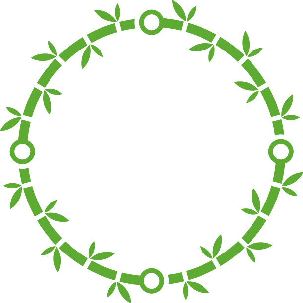 竹林标志模板绿色竹林设计图片下载