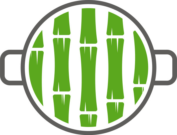 竹林标志模板绿色竹林设计图片下载