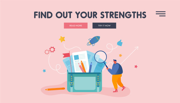 办公室职员日常网站登陆页图片下载