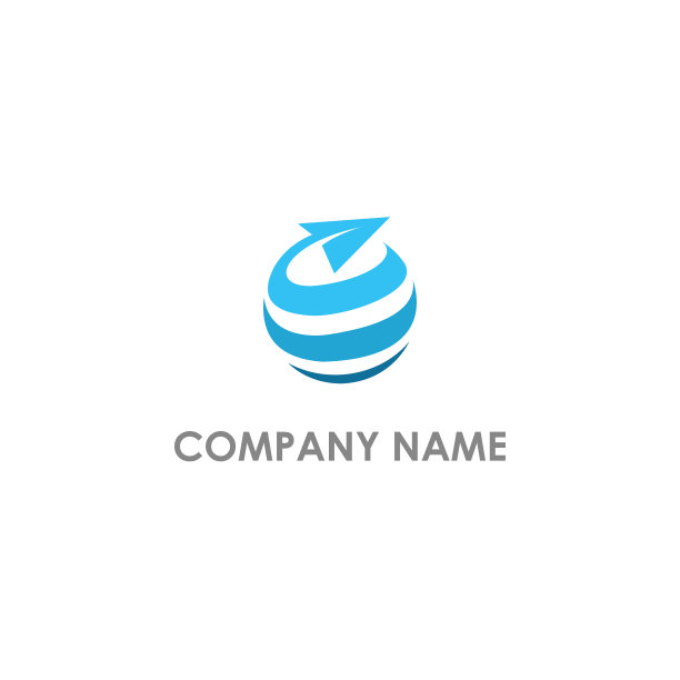 球球箭头技术标志图片下载