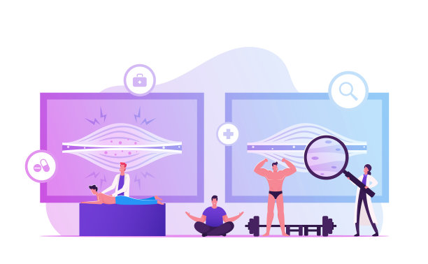 肌肉紧张概念按摩师图片下载