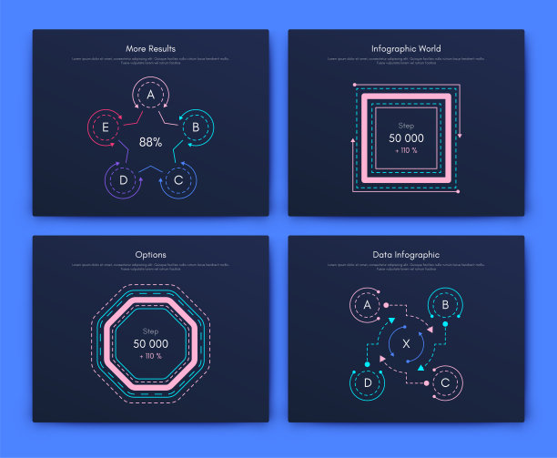 大量的信息图表元素。EPS10。股票向量图片下载