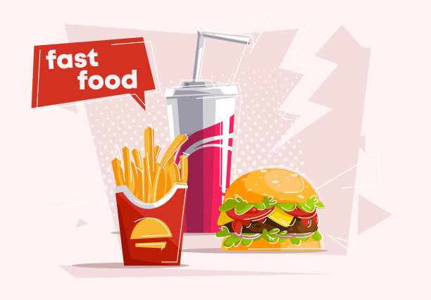 经典套餐快餐图片下载