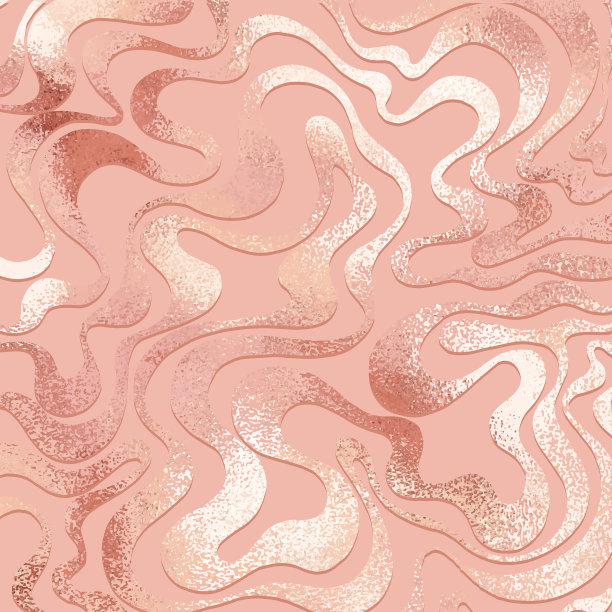 玫瑰金优雅的几何图案图片下载