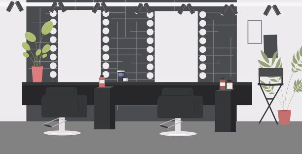 有椅子，镜子和图片下载