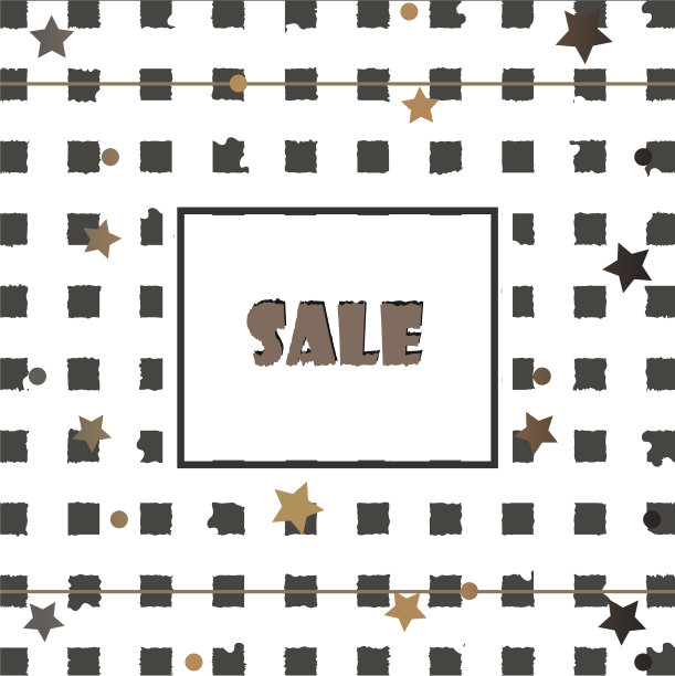 时髦的渐变模式与星星图片下载