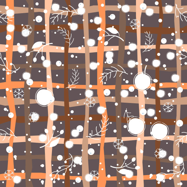 圣诞荆棘喷雾图案图片下载