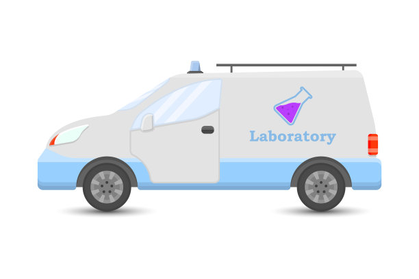移动实验室车图标颜色图片下载