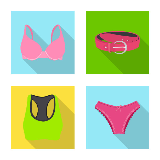 女人和服装符号图片下载