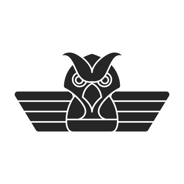 图腾图标黑色图标隔离图片下载