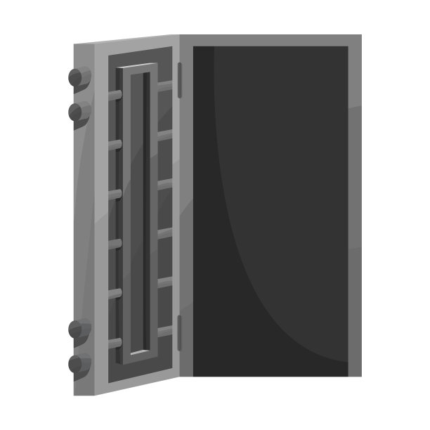 银行安全图标卡通图标孤立图片下载