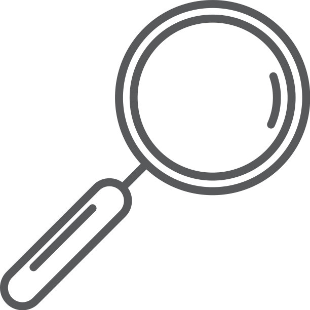 搜索符号放大镜放大镜图标图片下载