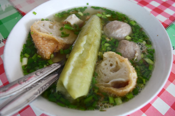 印尼著名的美食街Bakso图片下载