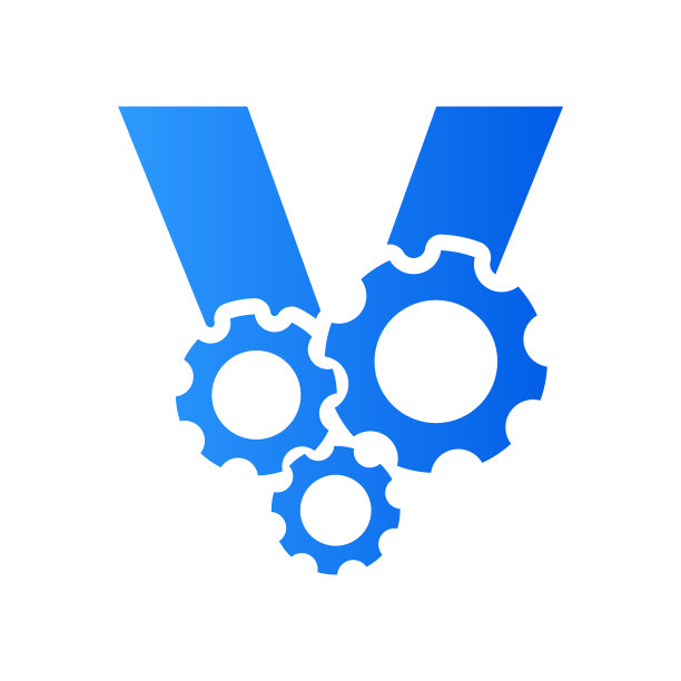 初始齿轮v标志图片下载