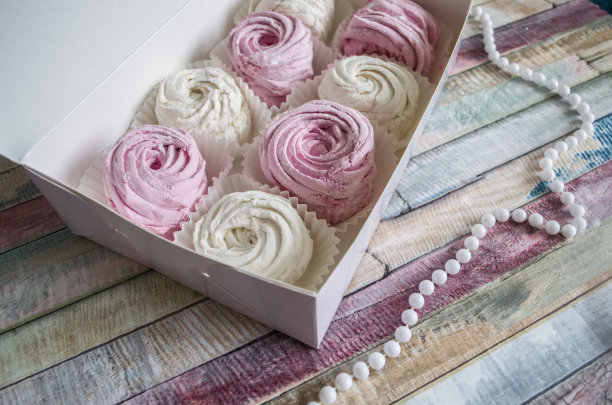 自制的棉花糖。西风。图片下载