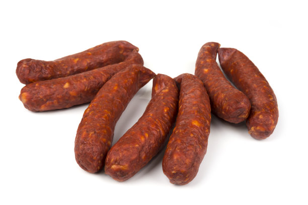 自制的烟熏香肠图片下载