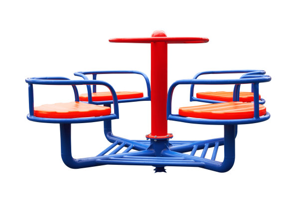 旋转木马孤立图片下载