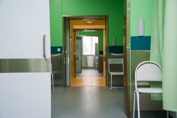 空的医院走廊图片下载