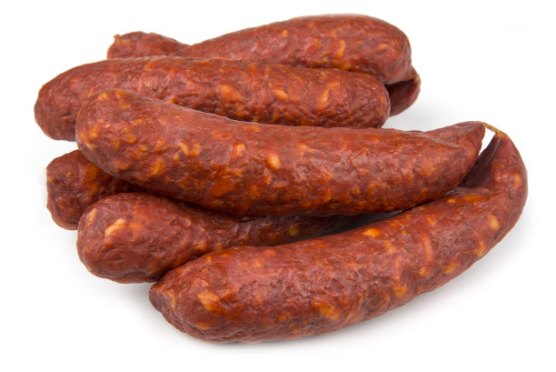 自制的烟熏香肠图片下载