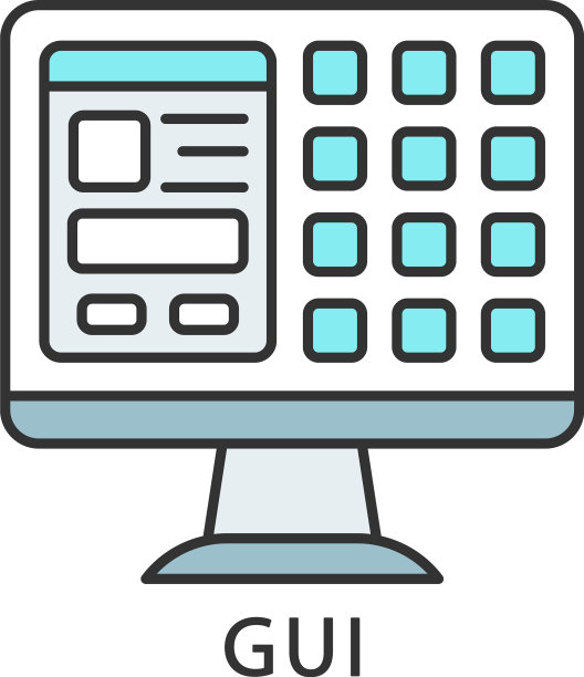 GUI颜色图标图形用户界面图形化图片下载